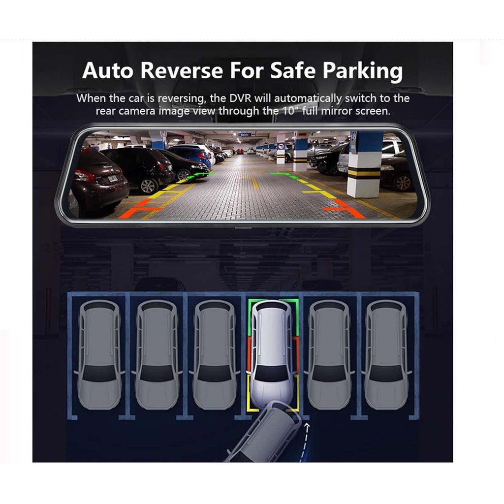 10" Touch Screen Dash Cam with reverse Camera image 5