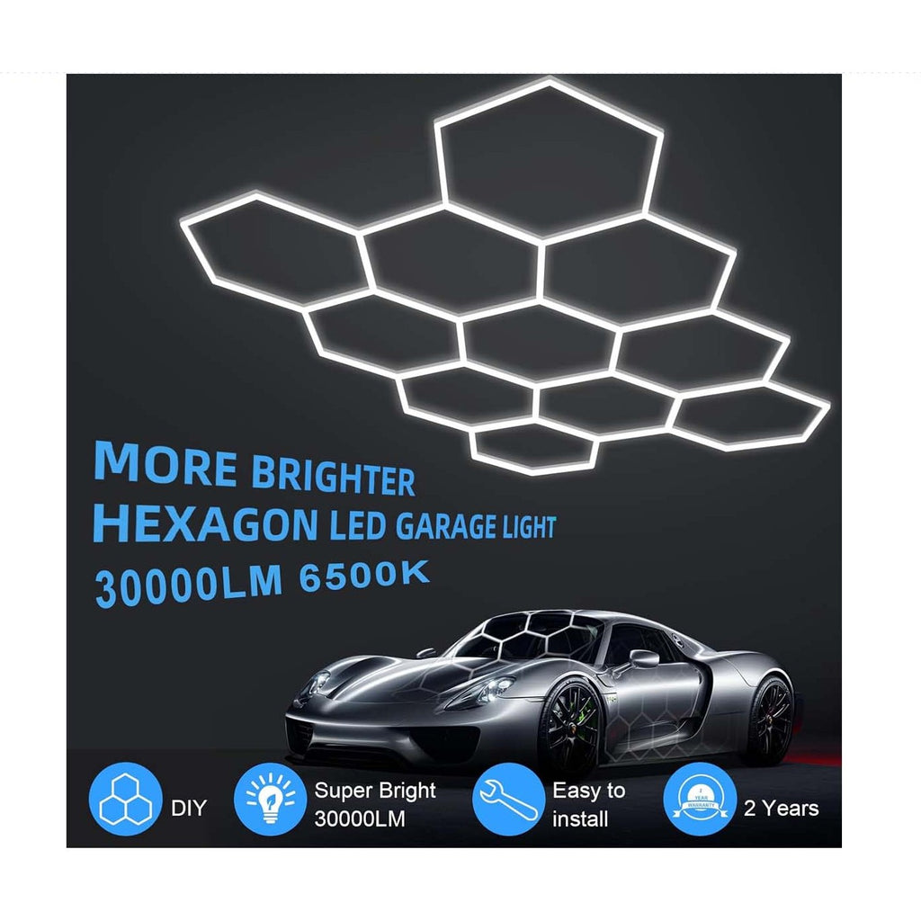 11 Hexagon LED Ceiling LED Light image 3