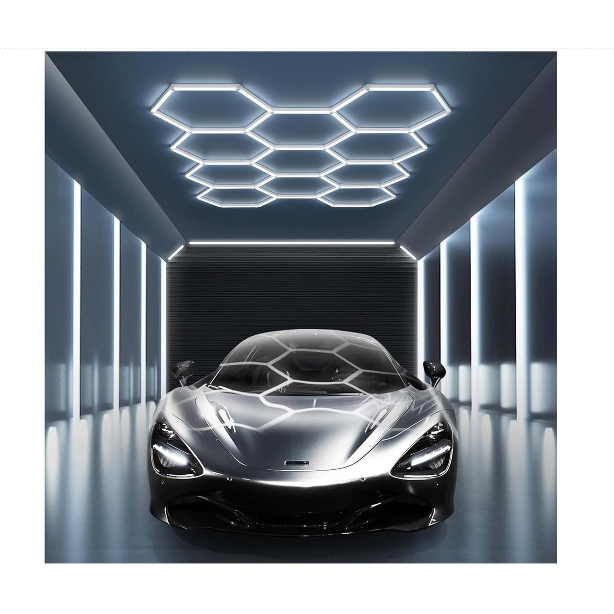 11 Hexagon LED Ceiling LED Light image 5