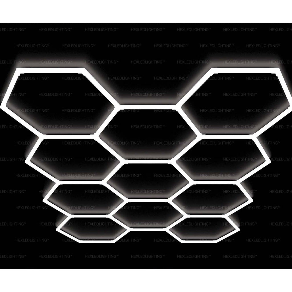 11 Hexagon LED Ceiling LED Light image 6