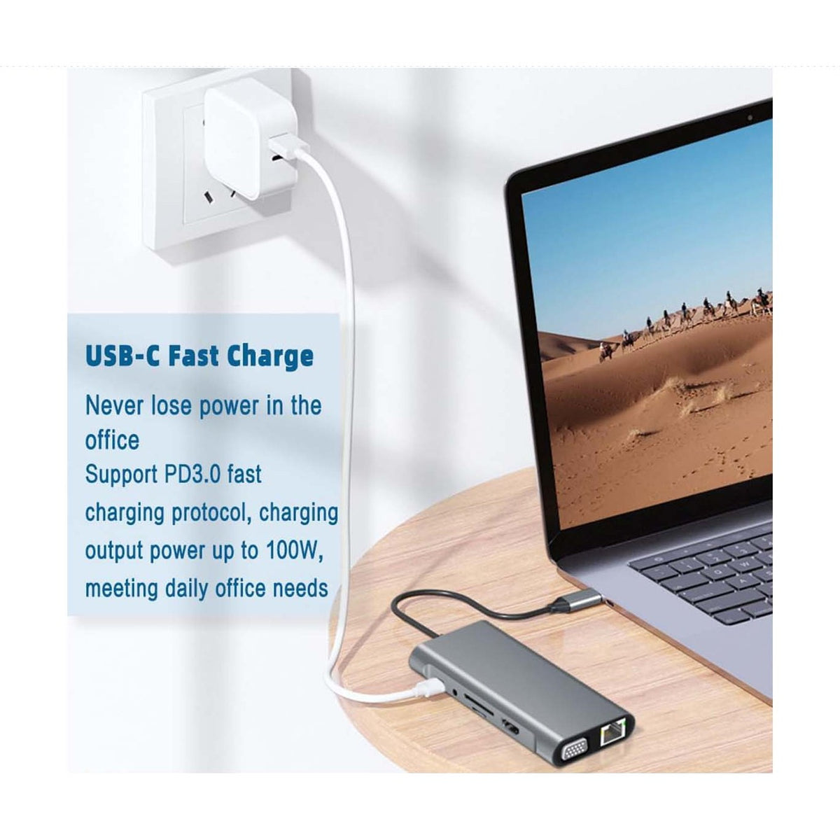 11 in 1 USB C Hub Multiport Adapter product image 4