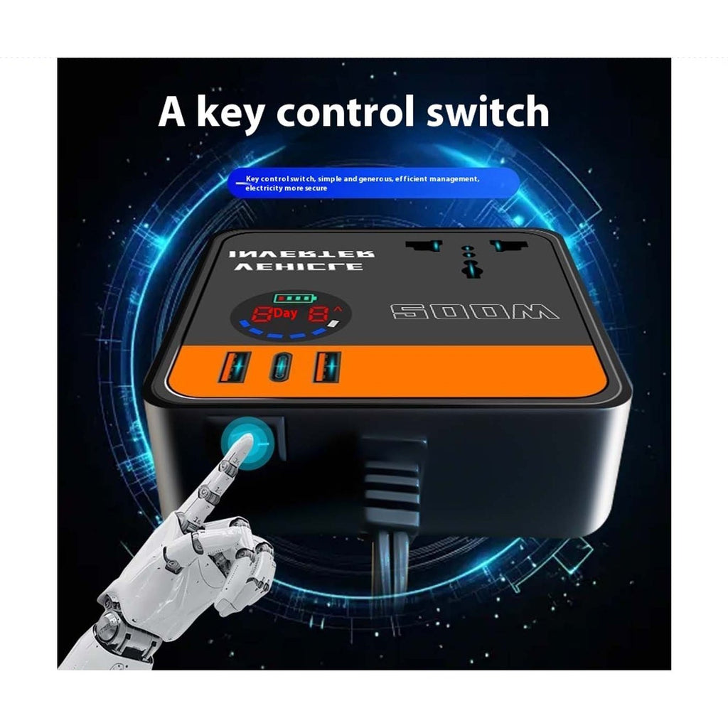 12:24V Car Inverter Converter with 200W output product image 4