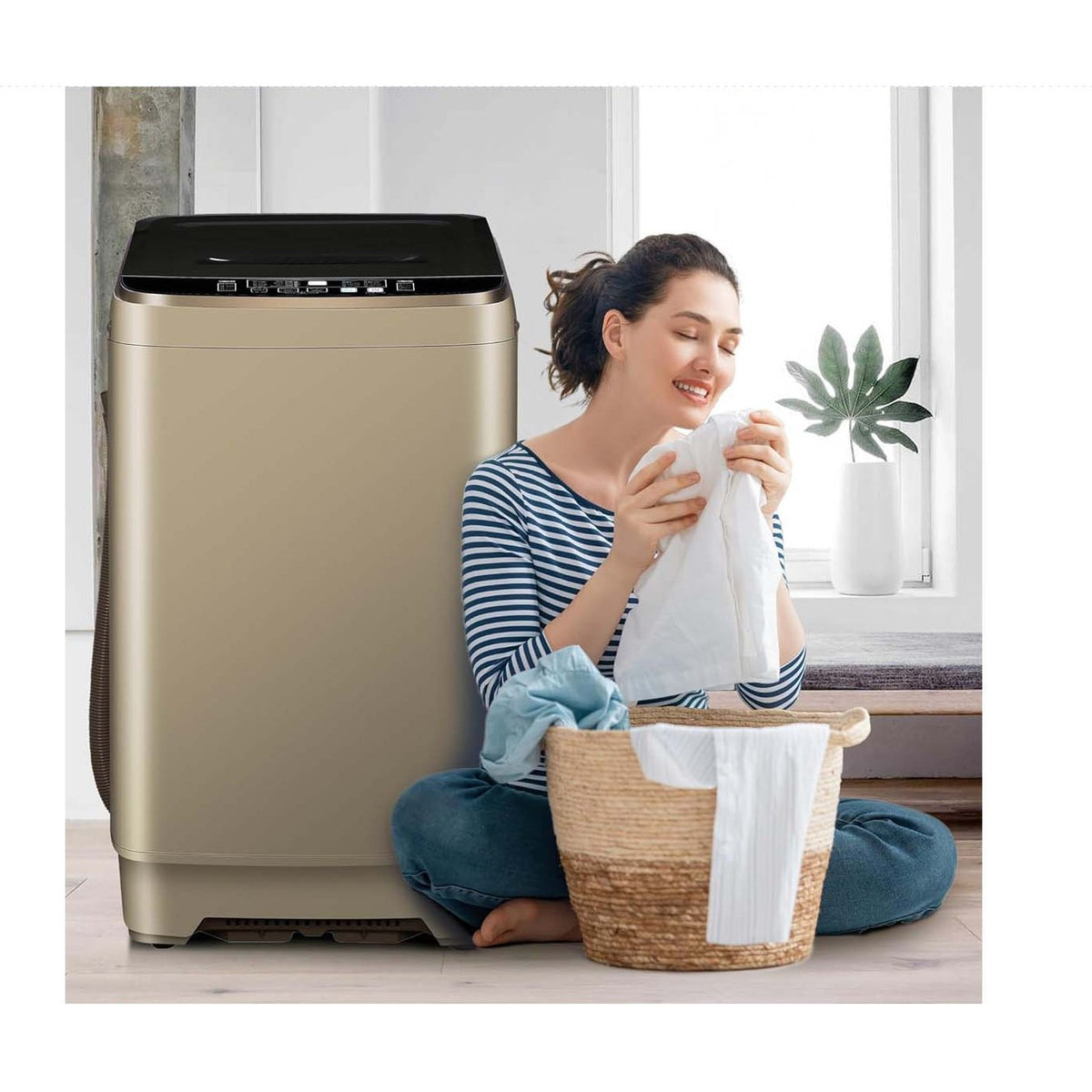 12kg Top Load Automatic Washing Machine with Dryer image 2