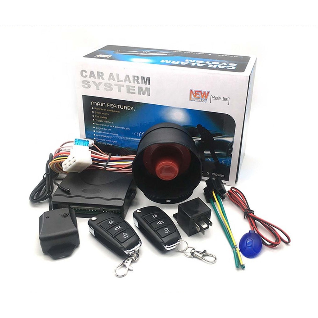 12V Universal Car Alarm System with Keyless Entry product image 2