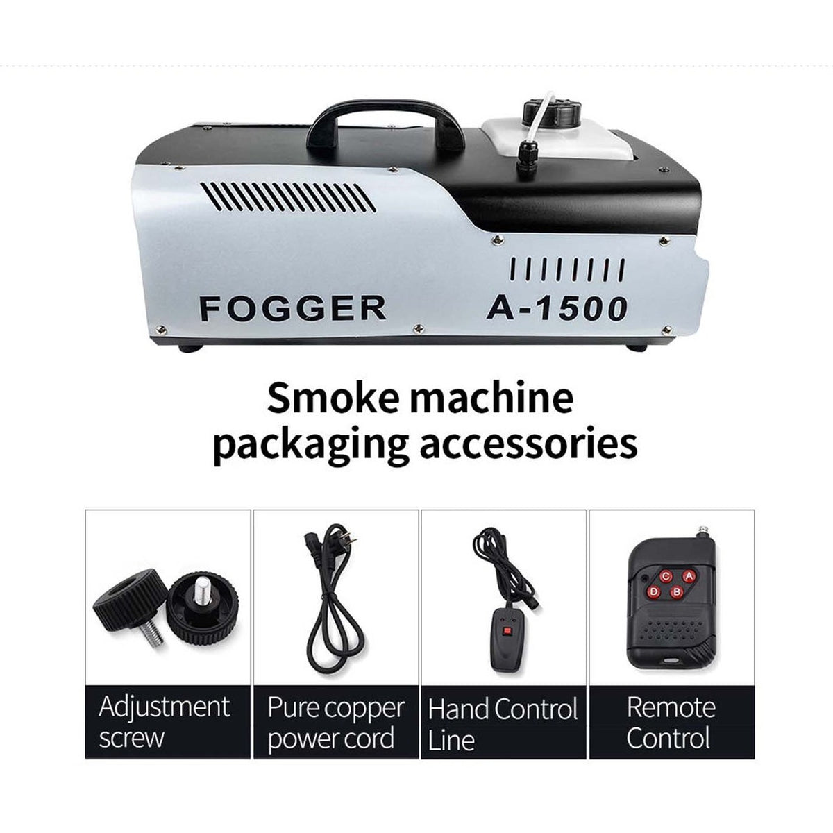 1500W Dual Control Smoke Spray Machine product image 4