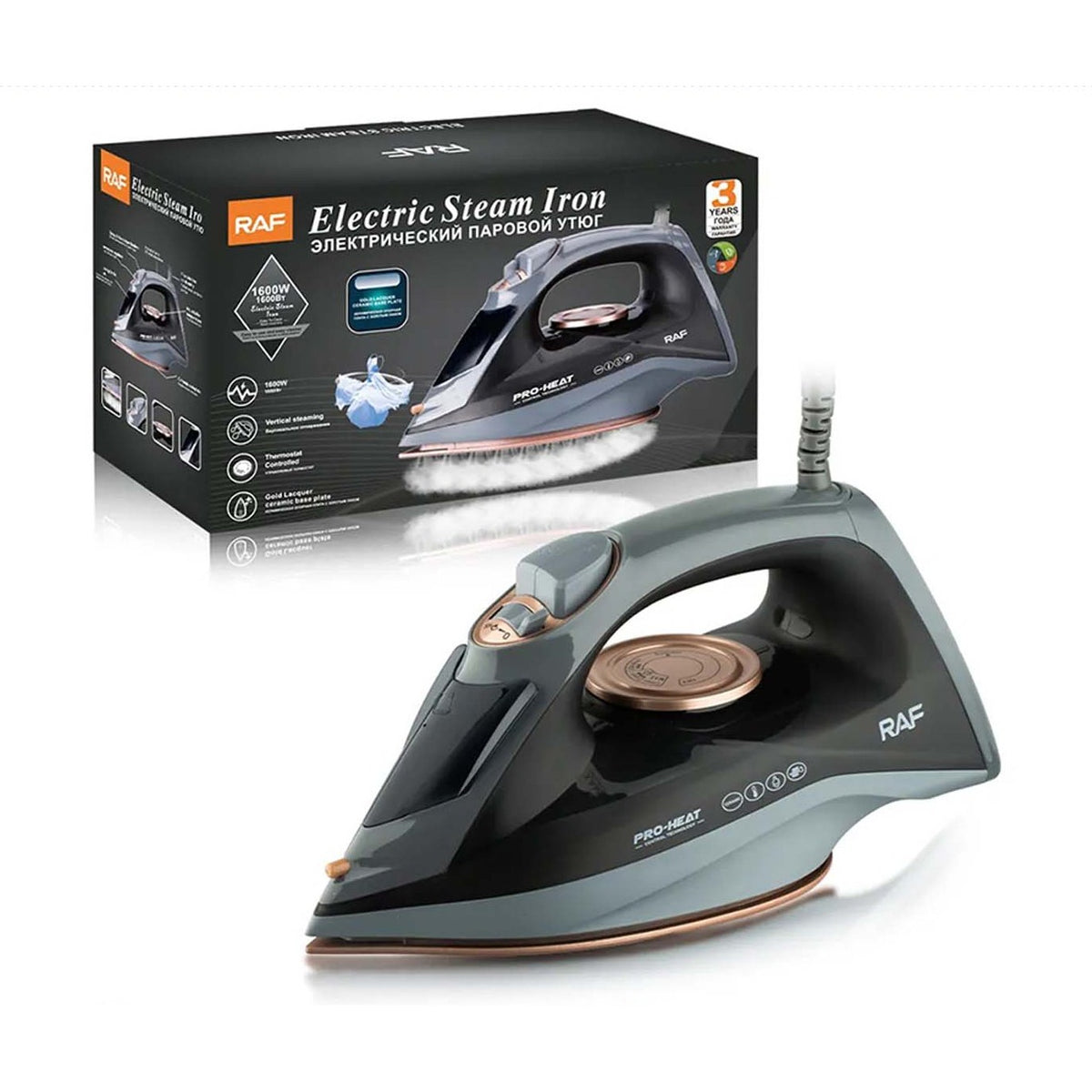 1600w Electric Steam Iron product image 2