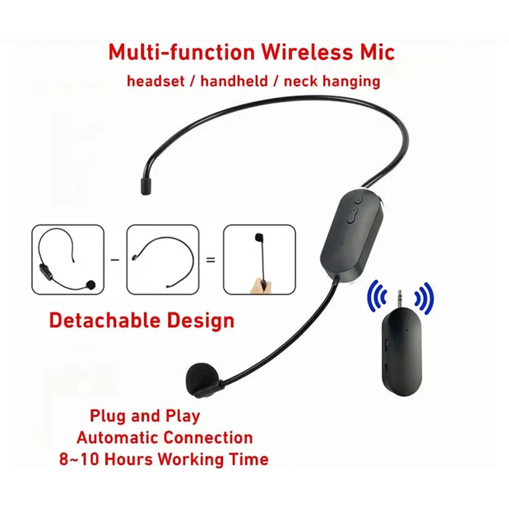 2 in 1 Dual Wireless Headset Microphone product image 4