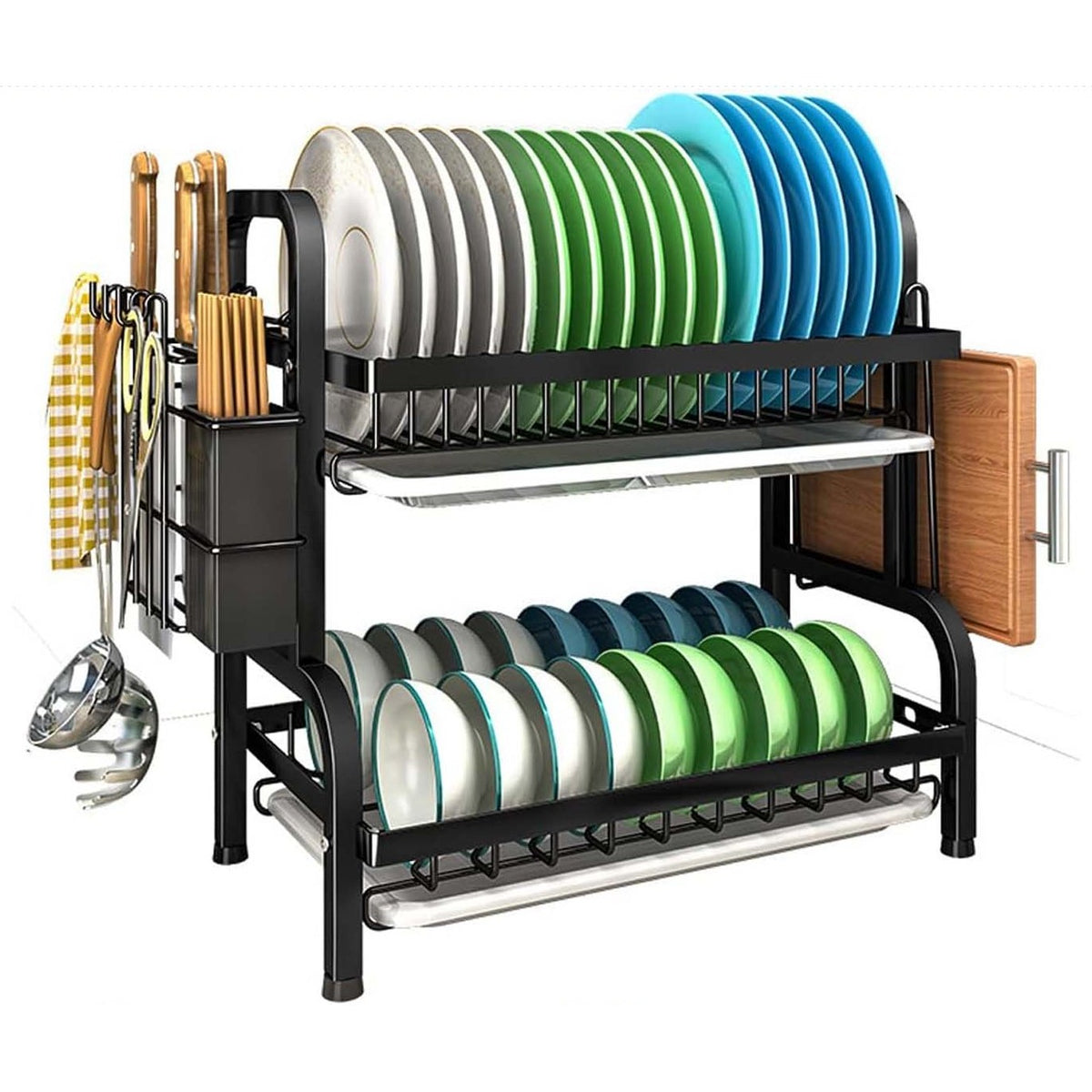 2-Tier Kitchen Dish Rack Organizers product image 4