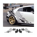 2Pcs Car Body Decal Honeycomb Design product image 1