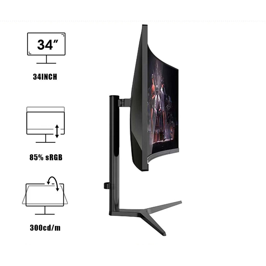 34 Inch 4k165hz Curved Flat Screen LED Gaming Monitor product image 2