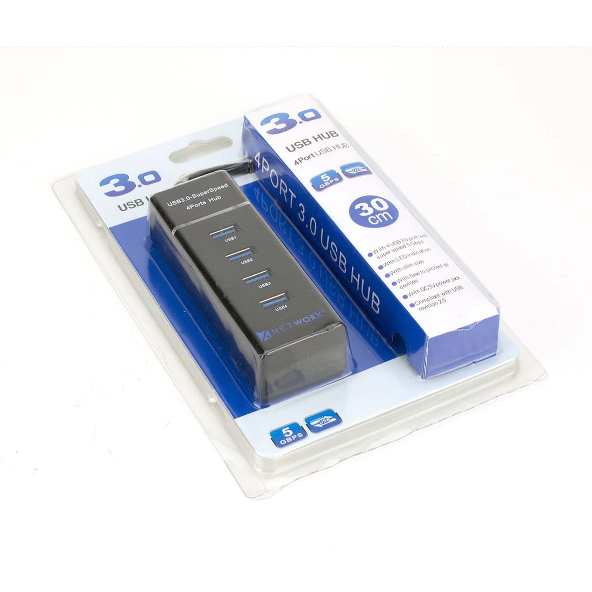 4 Port USB 3 Hub image 3