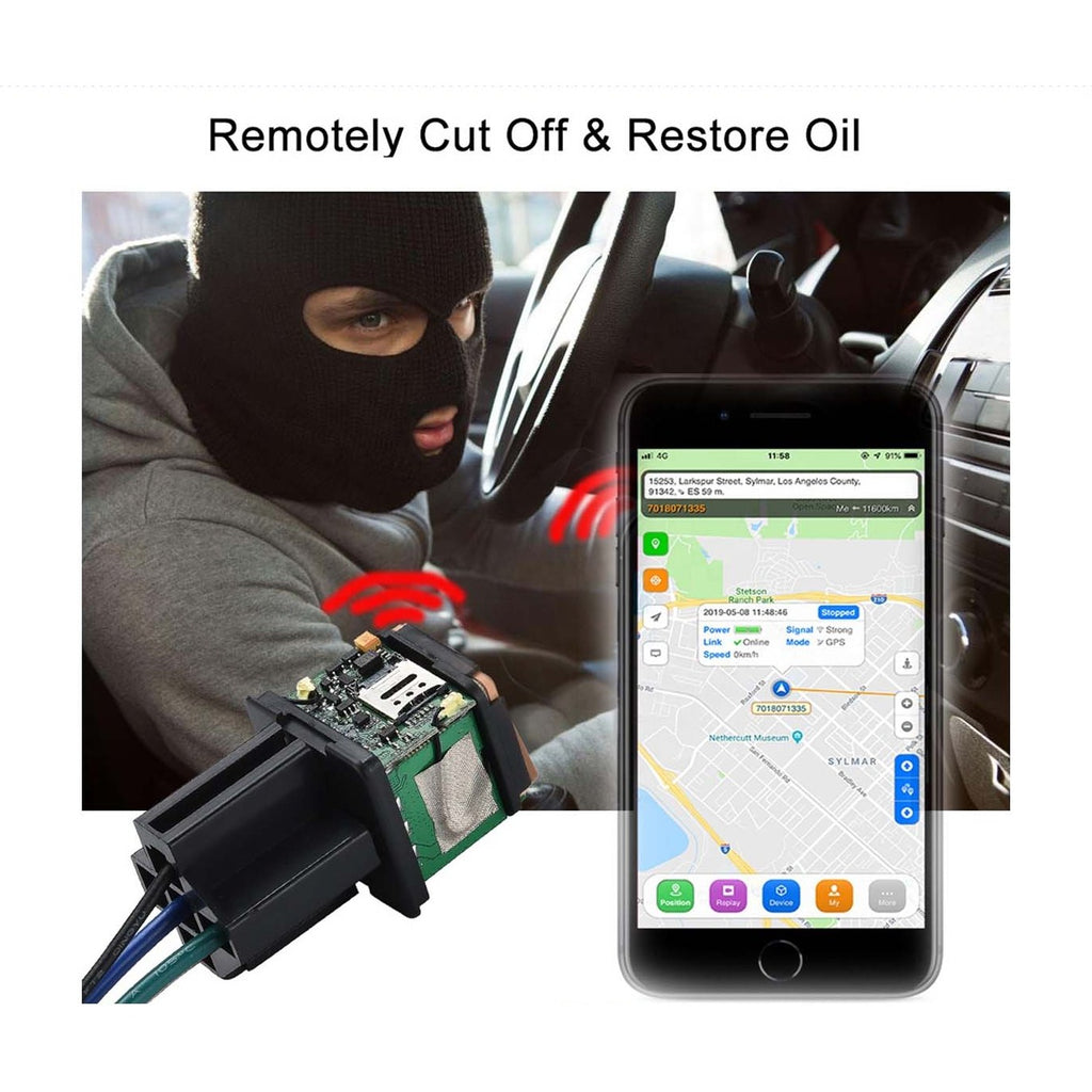 4G GPS Tracking Device Relay with Cut Off and Installation product image 4