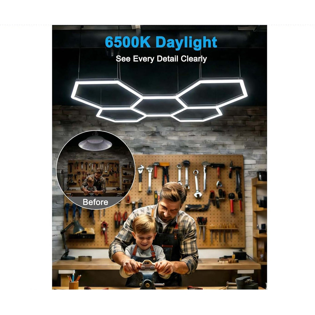 5 Hexagon LED Ceiling LED Light product image 2