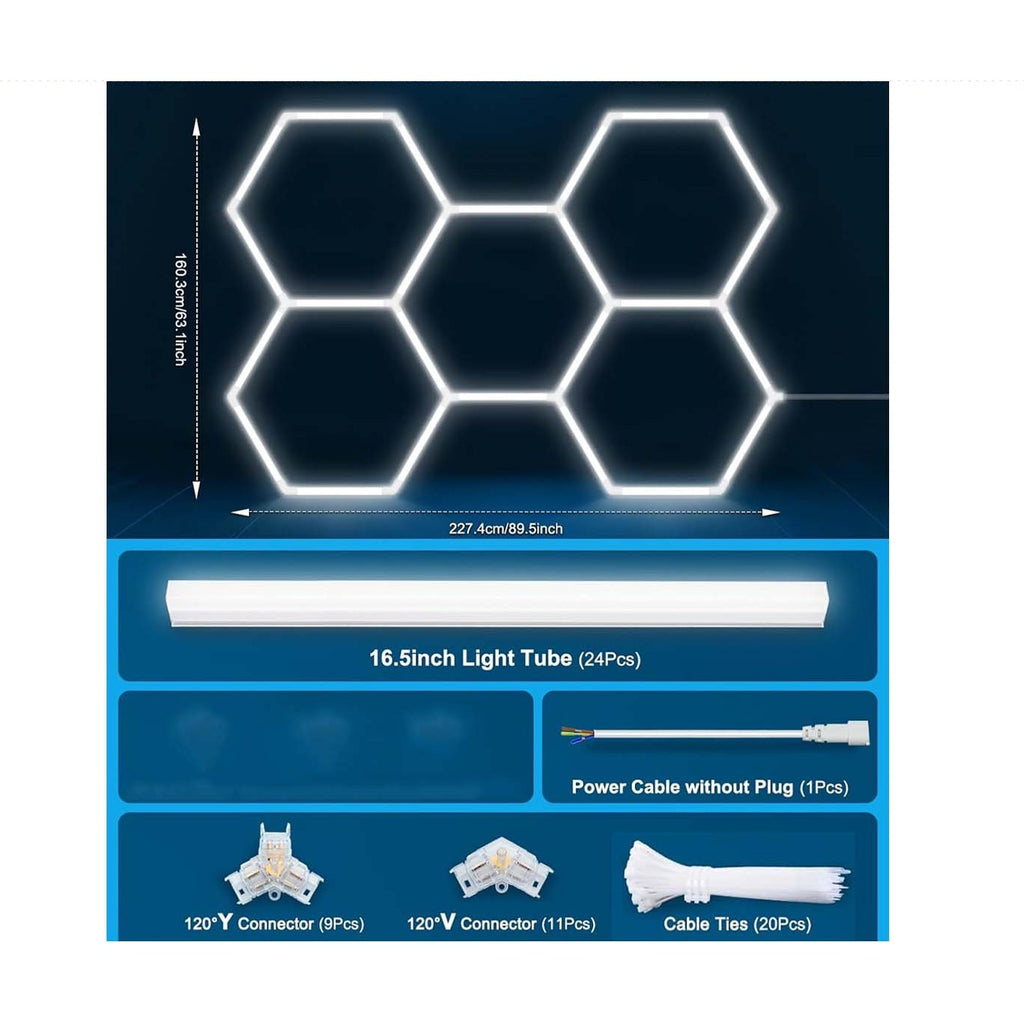 5 Hexagon LED Ceiling LED Light product image 5