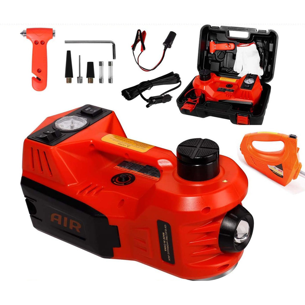 5 in 1 Electric Hydraulic Car Jack with Wrench featured image