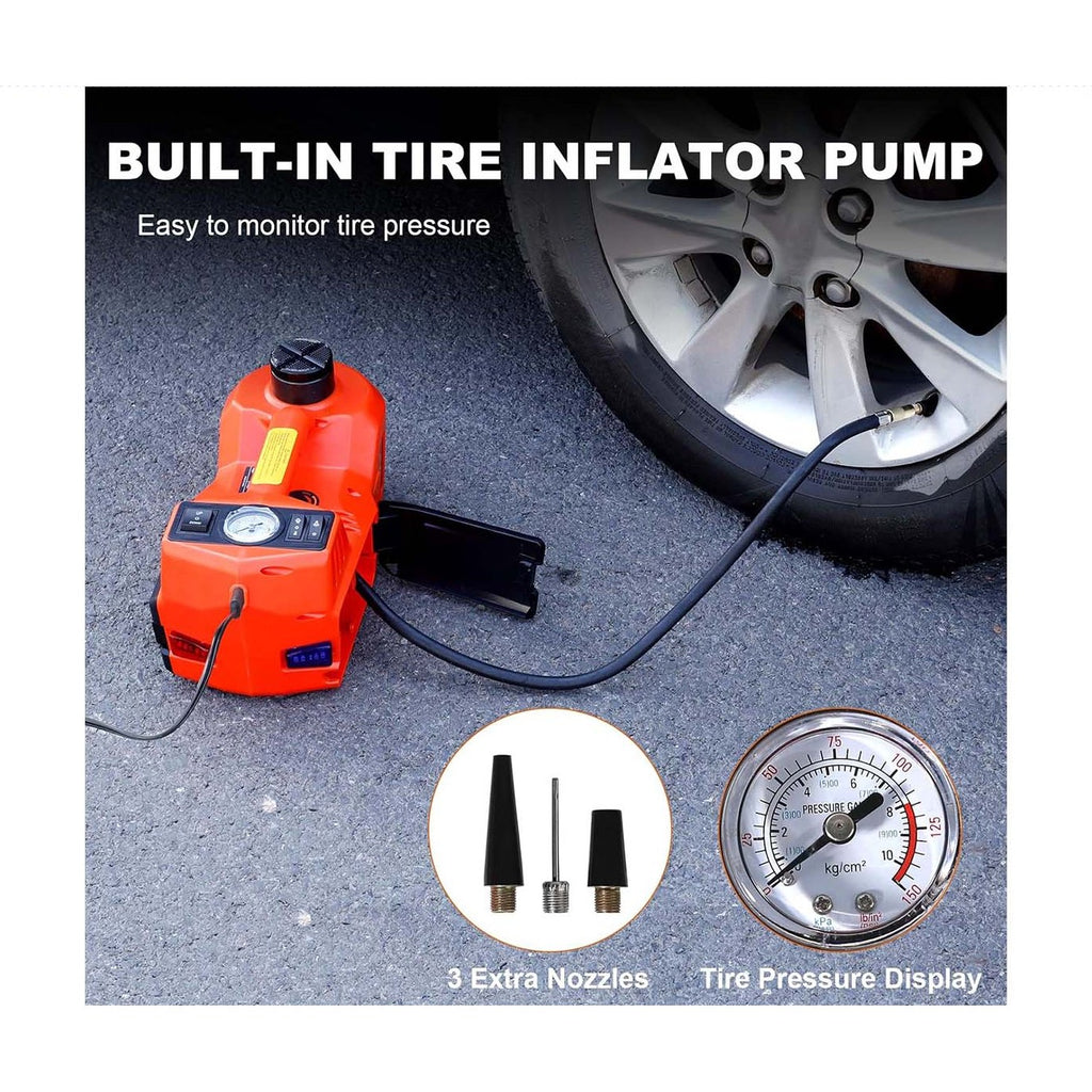 5 in 1 Electric Hydraulic Car Jack with Wrench image 4