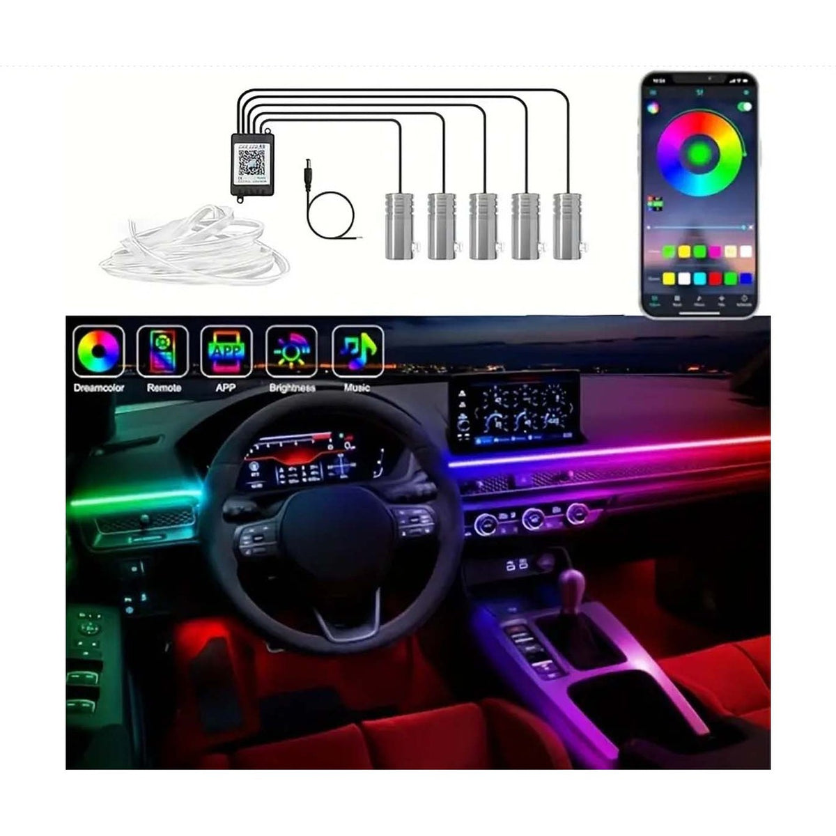 5 in 1 LED Interior Ambient Light product image 3