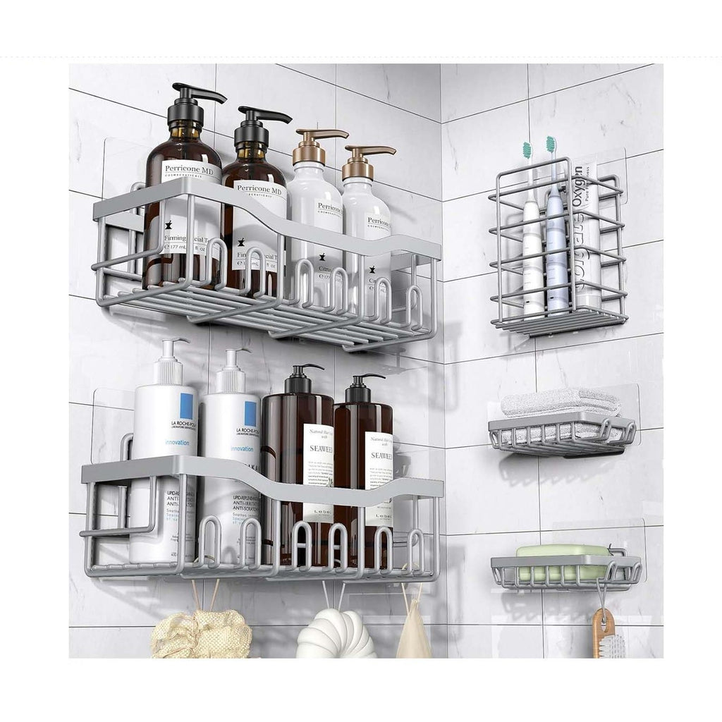 5 Pack Bathroom Organizer Rustproof Carbon Steel product image 3