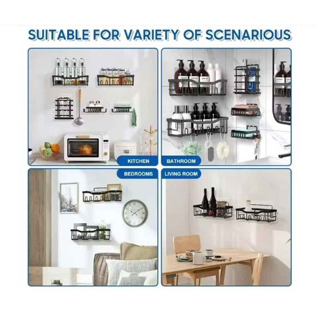 5 Pack Bathroom Organizer Rustproof Carbon Steel product image 4