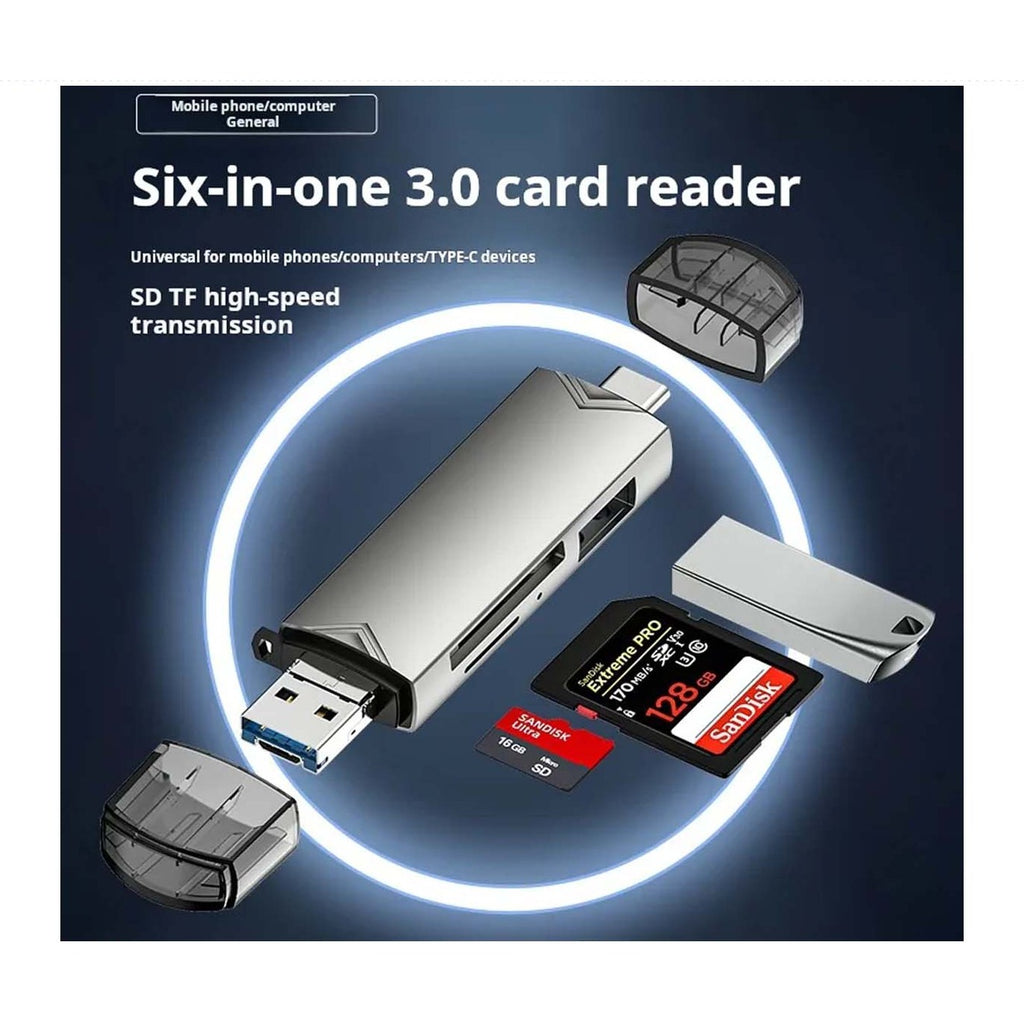 6 in 1 Multi-Function Card Reader product image 2