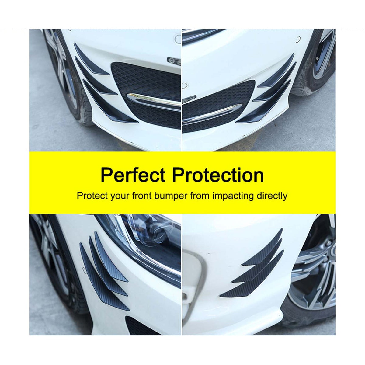 6pcs Front Lip Splitter Fins Car Body Kit Decoration product image 3