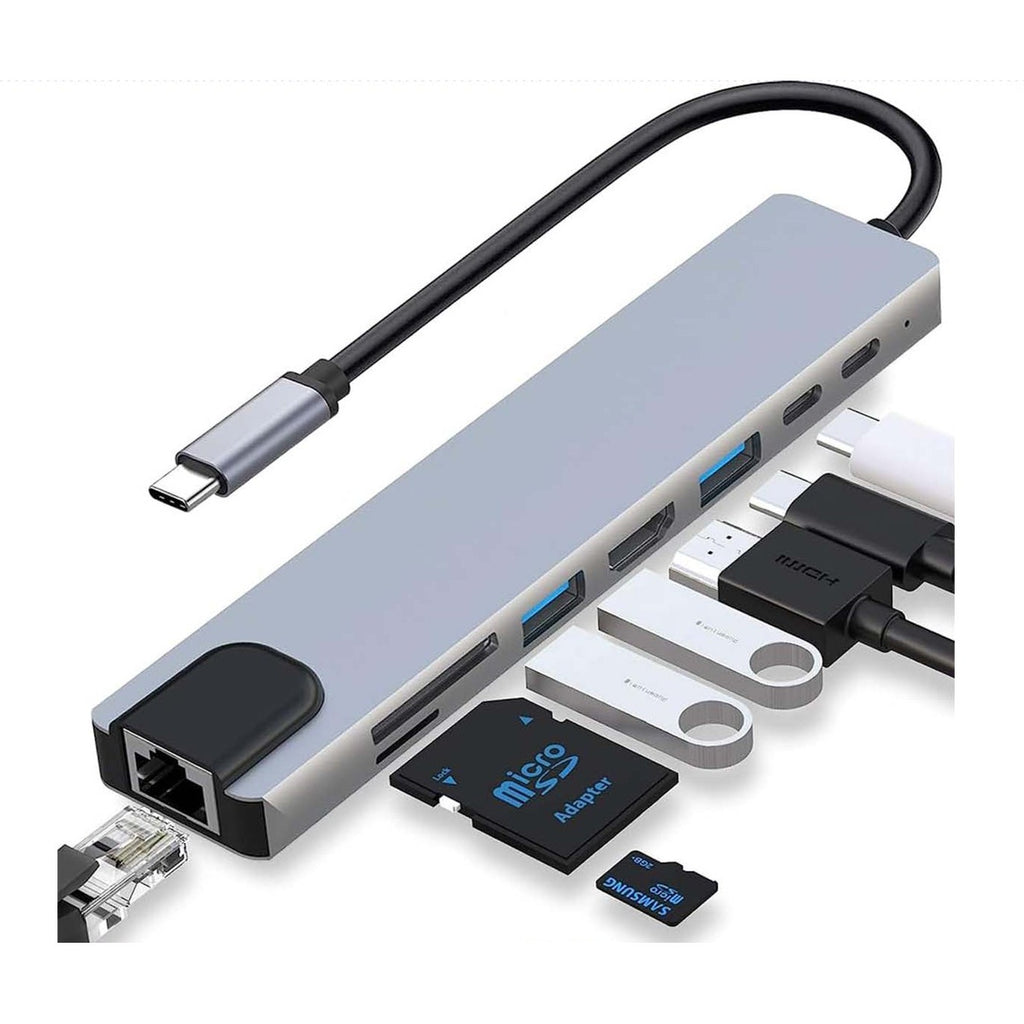 8 in 1 USB C Hub featured image