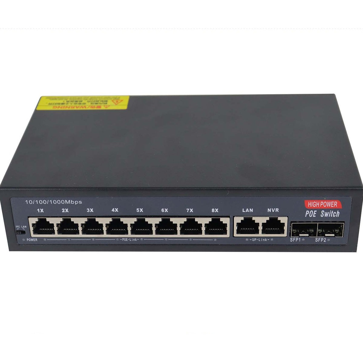 8 Port 2.5G Unmanaged Switch with 10G SFP+ Uplink featured image