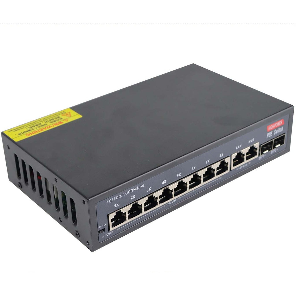 8 Port 2.5G Unmanaged Switch with 10G SFP+ Uplink image 2