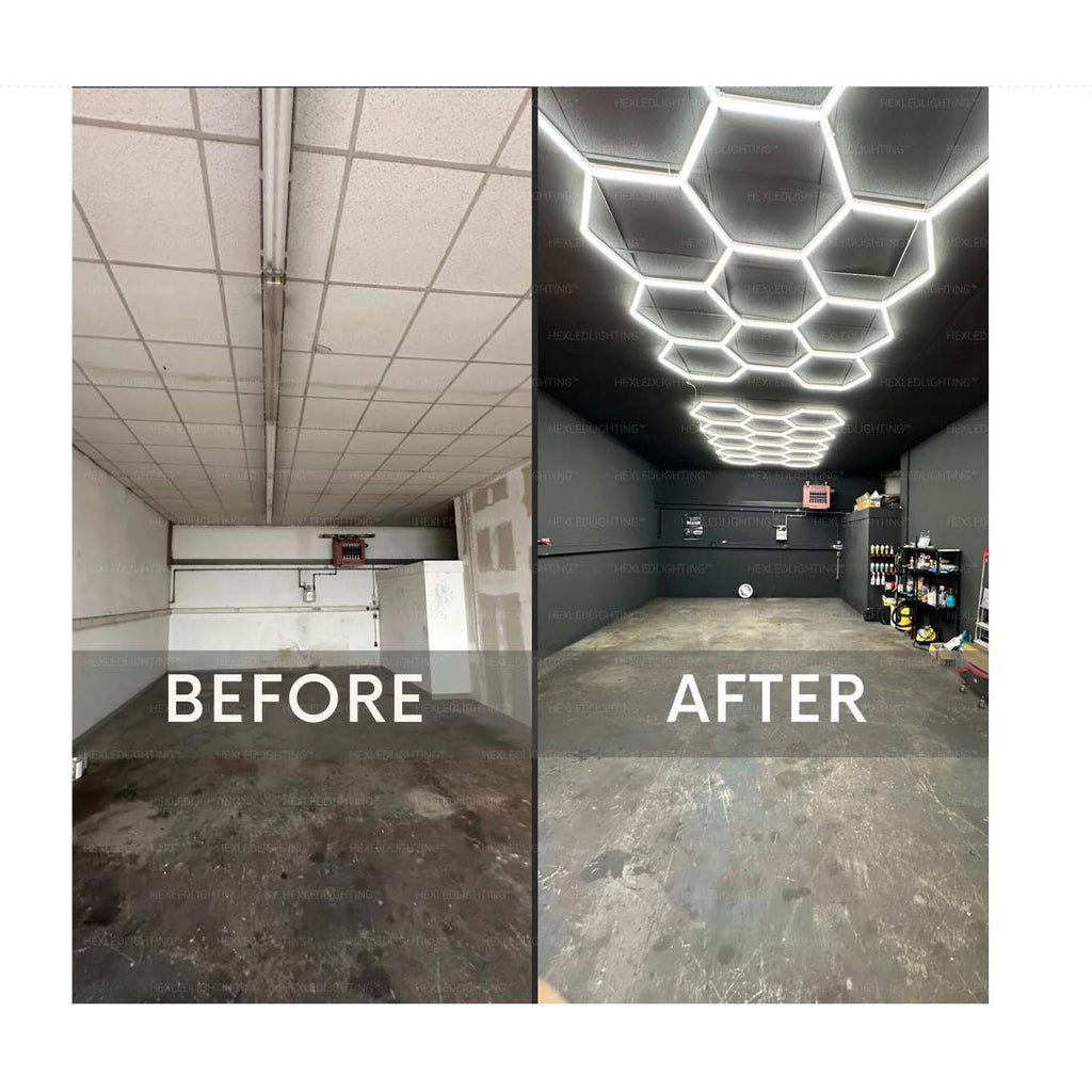 9 Hexagon LED Ceiling LED Light product image 2