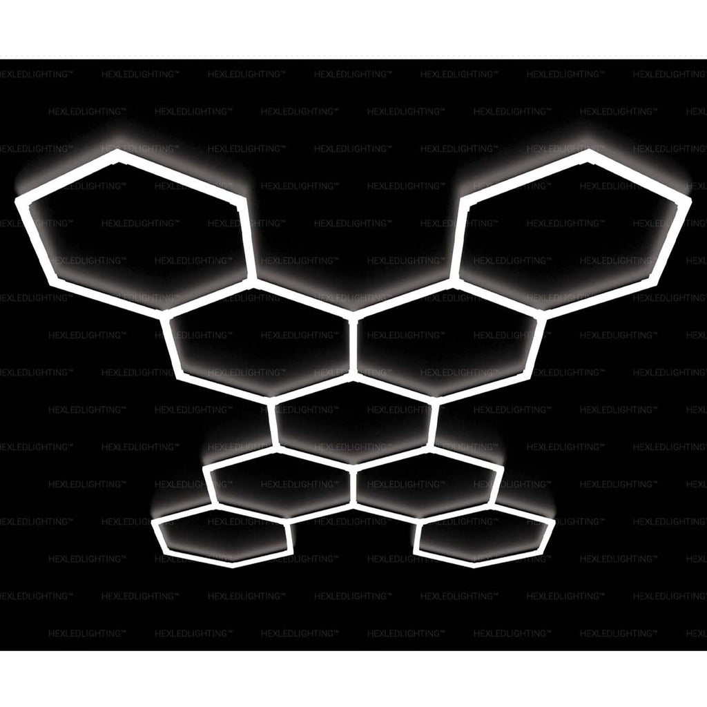 9 Hexagon LED Ceiling LED Light product image 3