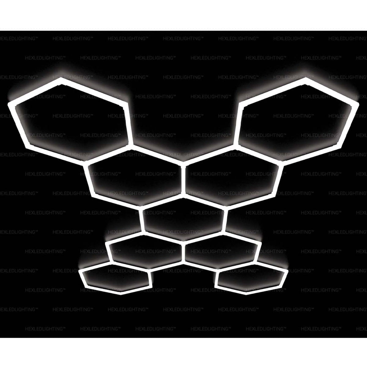 9 Hexagon LED Ceiling LED Light product image 3