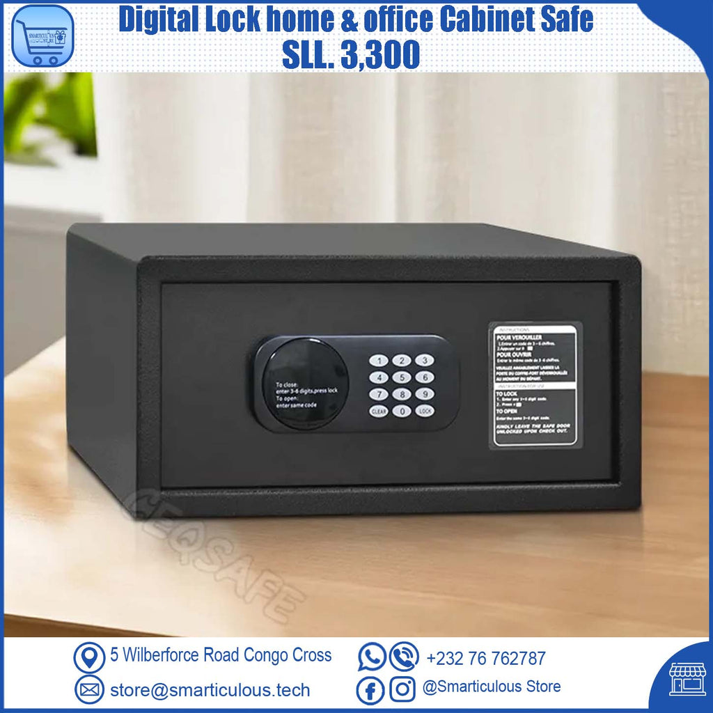 Digital Lock Home and Office Cabinet Safe