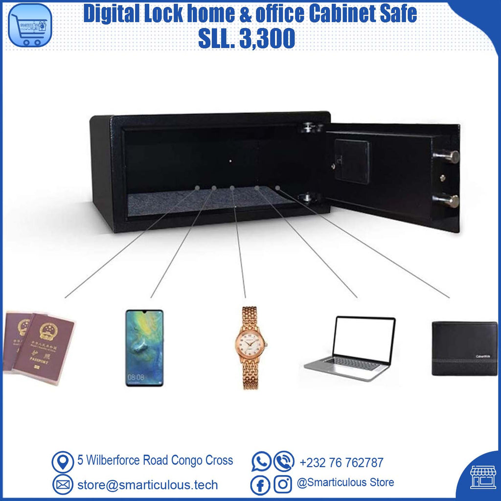 Digital Lock Home and Office Cabinet Safe