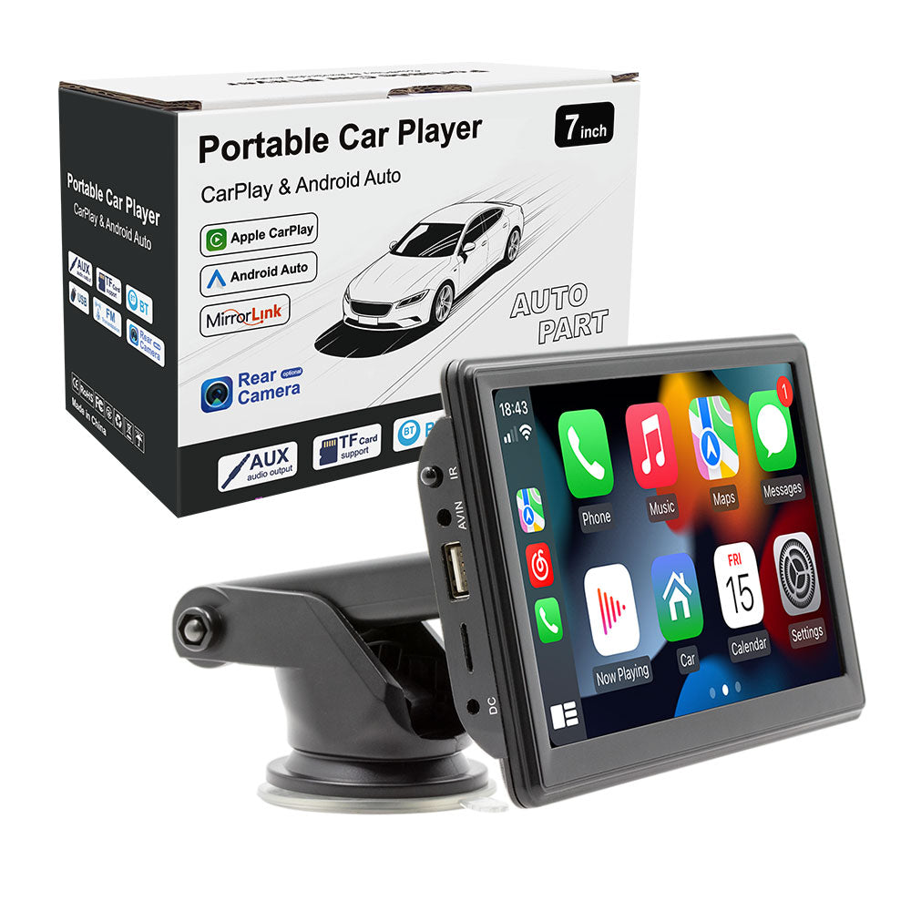 Universal Carplay Touchscreen for Car 7" HD Stereo